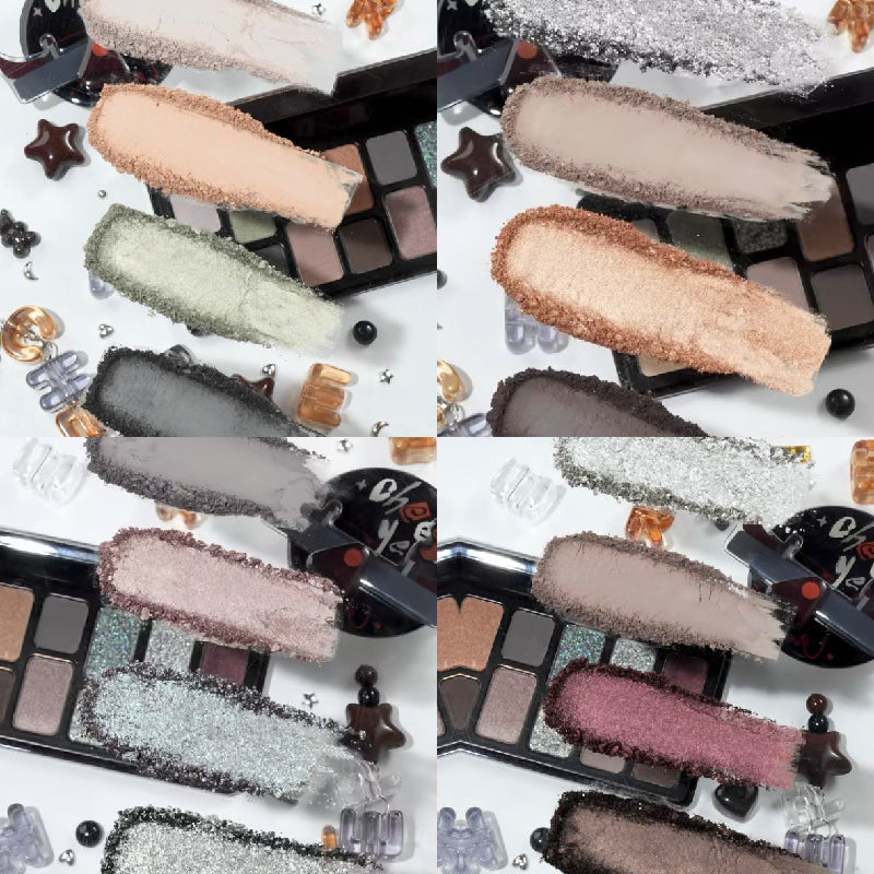 chéeryep 16-Color Natural Star Eye Shadow Palette – 21# Ember