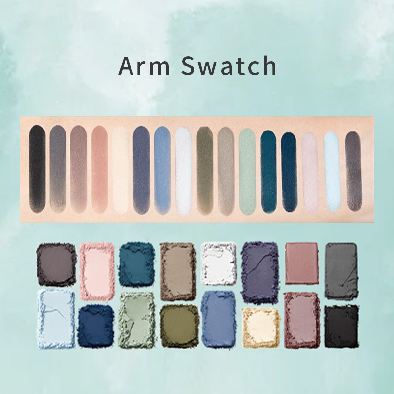 CHEERYEP (QIANYAN) 16-Color Natural Star Eye Shadow Palette - 13#Authentic Self