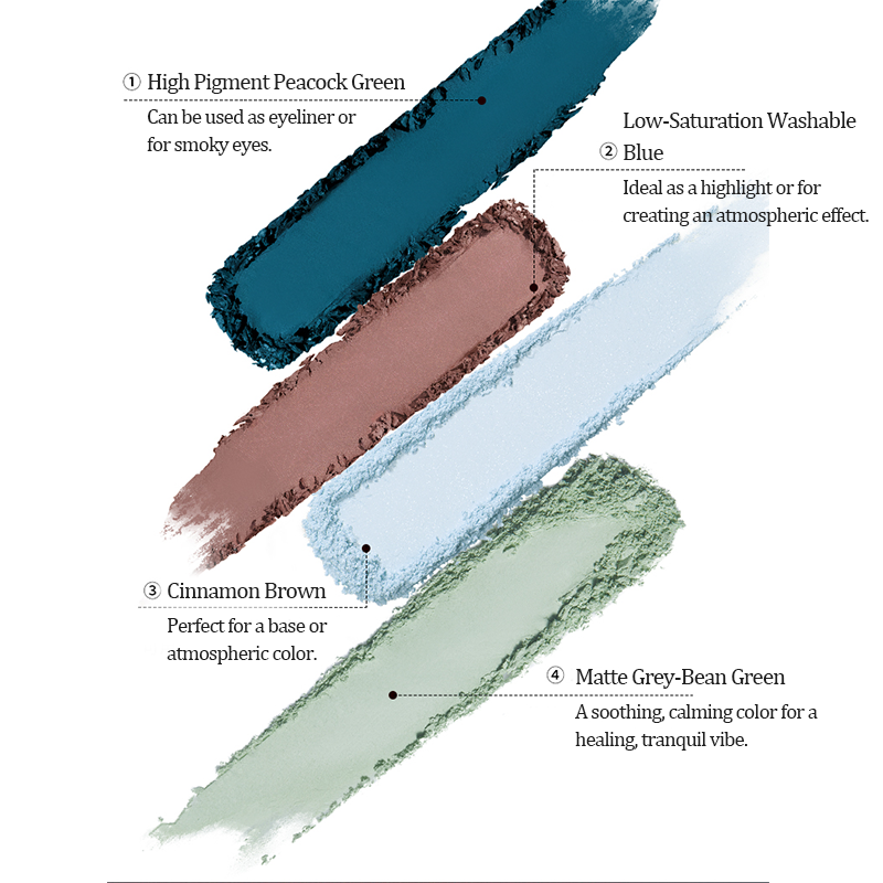 CHEERYEP (QIANYAN) 16-Color Natural Star Eye Shadow Palette - 13#Authentic Self