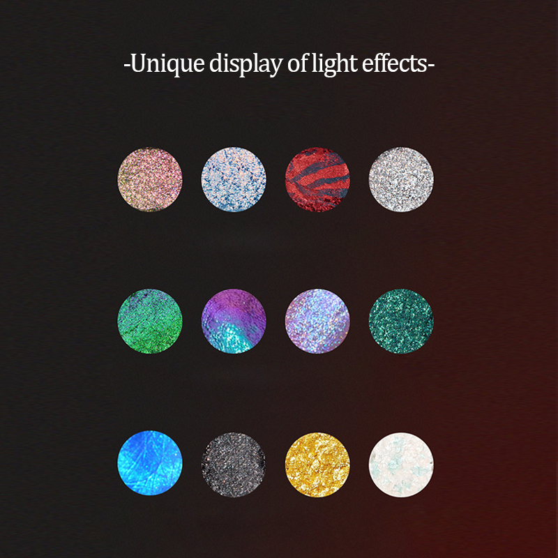 CHEERYEP (QIANYAN) 16-Color Natural Star Eye Shadow Palette - 09#Floating Life