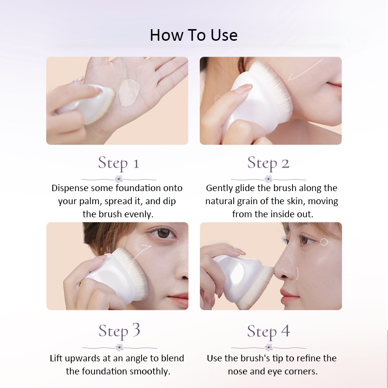 Cheeryep Seamless Foundation Brush