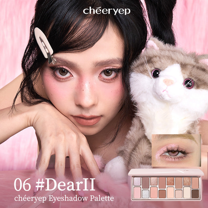 chéeryep 16-Color Natural Star Eye Shadow Palette - 06#Dear