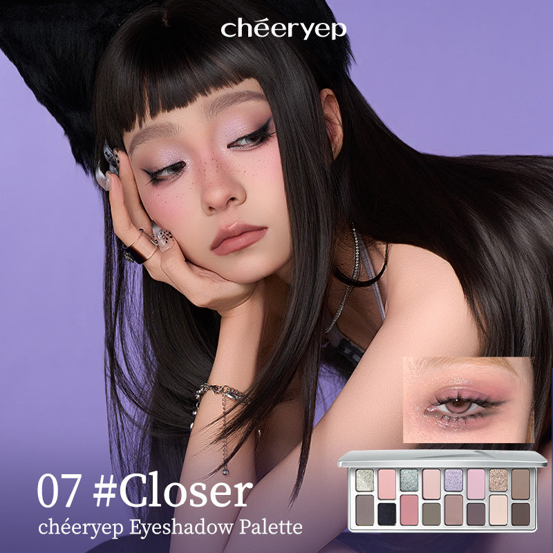 chéeryep 16-Color Natural Star Eye Shadow Palette - 07#Closer