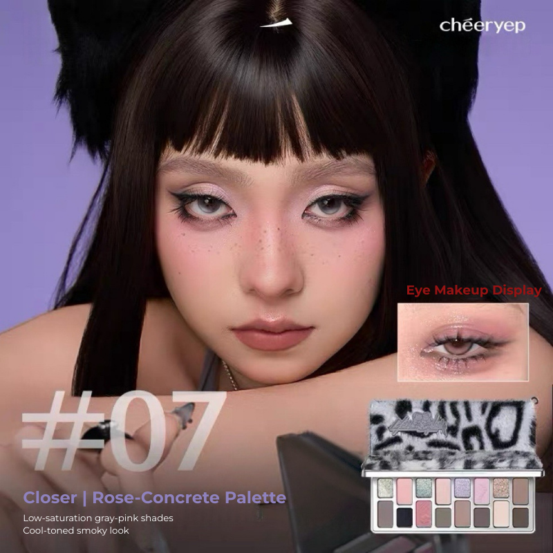 CHEERYEP(QIANYAN) × DODONAMI Limited Edition Plush-Upgraded 16-Color Eyeshadow Palette