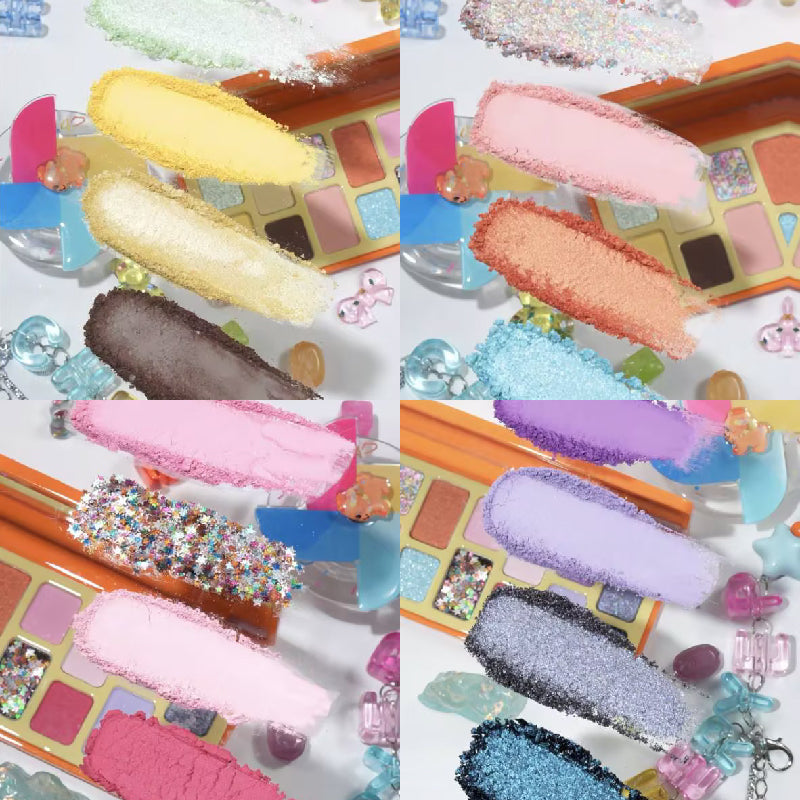 chéeryep 16-Color Natural Star Eye Shadow Palette – 20# Sparkle