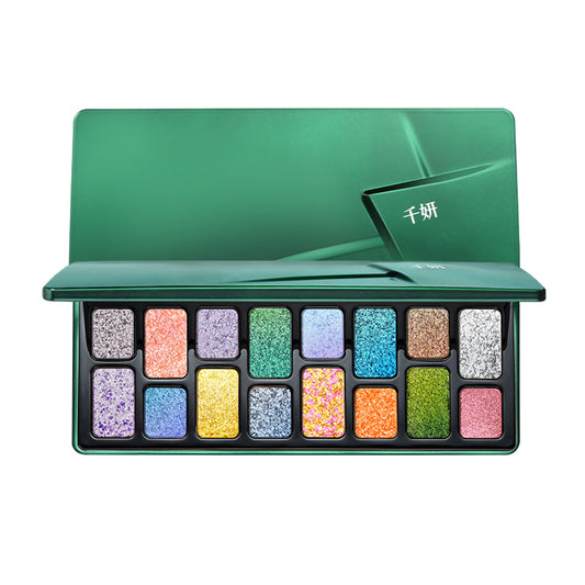 chéeryep 16-Color Natural Star Eye Shadow Palette - 08#Ambition