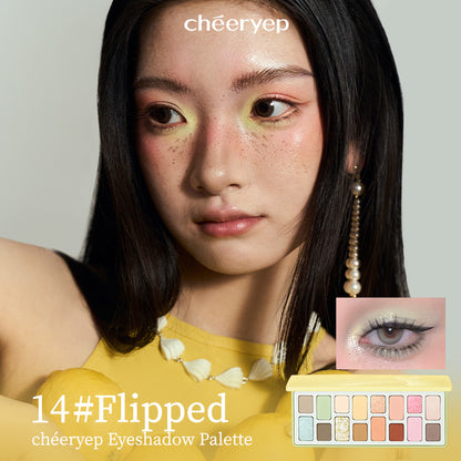 chéeryep 16-Color Natural Star Eye Shadow Palette - 14#Flipped