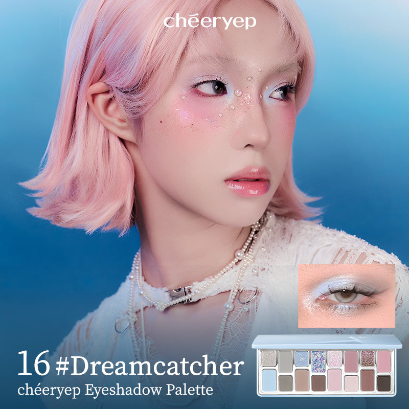 chéeryep 16-Color Natural Star Eye Shadow Palette - 16#Dreamcatcher