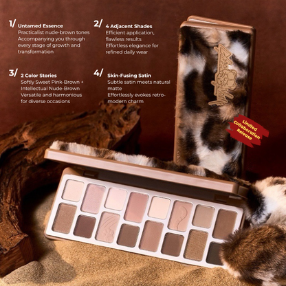 CHEERYEP(QIANYAN) × DODONAMI Limited Edition Plush-Upgraded 16-Color Eyeshadow Palette