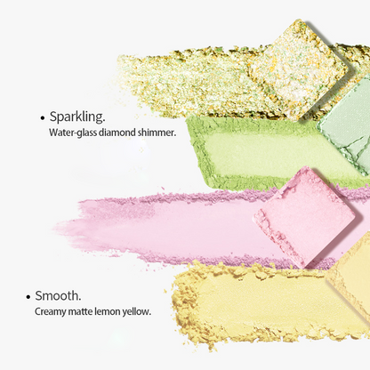 CHEERYEP (QIANYAN) 16-Color Natural Star Eye Shadow Palette - 14#Flipped