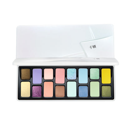 chéeryep 16-Color Natural Star Eye Shadow Palette - 02#Romcom
