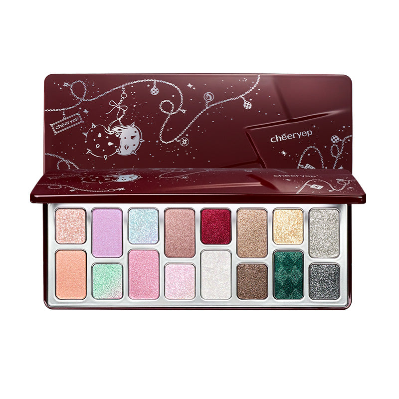 chéeryep 16-Color Natural Star Eye Shadow Palette - 18#Wishes Starlight