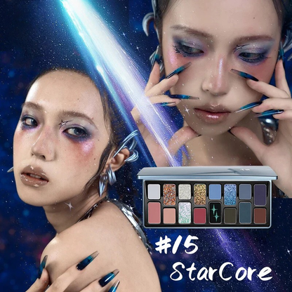 chéeryep x @freya86_ff 16-Color Natural Star Eye Shadow Palette