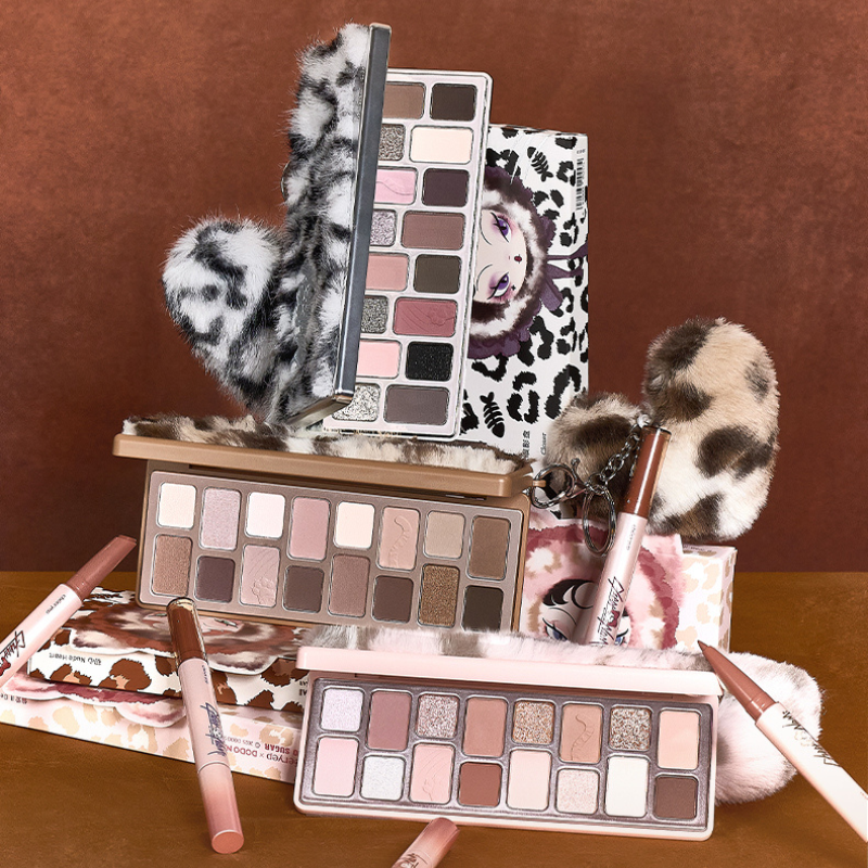 CHEERYEP(QIANYAN) × DODONAMI Limited Edition Plush-Upgraded 16-Color Eyeshadow Palette