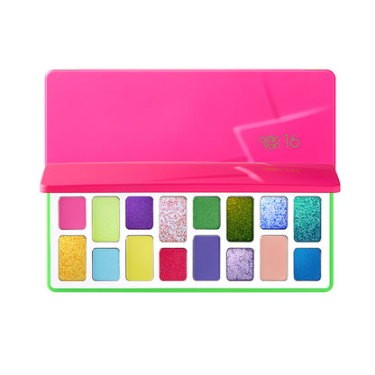 chéeryep 16-Color Natural Star Eye Shadow Palette - 04#Neon