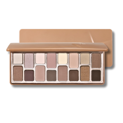 CHEERYEP (QIANYAN) 16-Color Natural Star Eye Shadow Palette - 17#Nude Heart