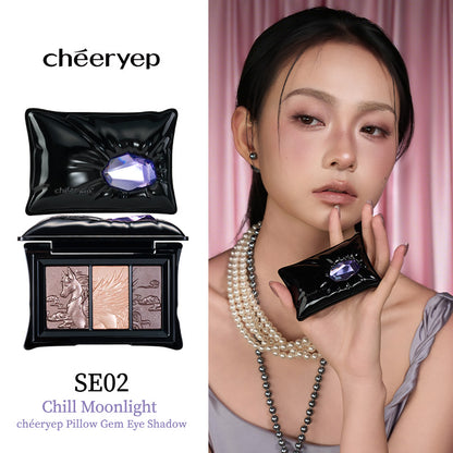 chéeryep Pillow Gem Eye Shadow (SE02 Chill Moonlight‌)