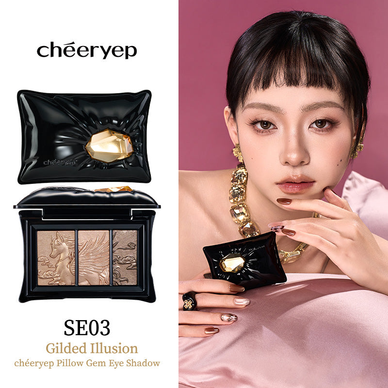 chéeryep Pillow Gem Eye Shadow (SE03 Gilded Illusion‌)