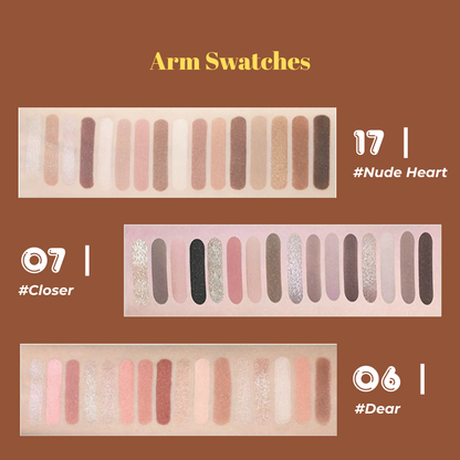 CHEERYEP(QIANYAN) × DODONAMI Limited Edition Plush-Upgraded 16-Color Eyeshadow Palette