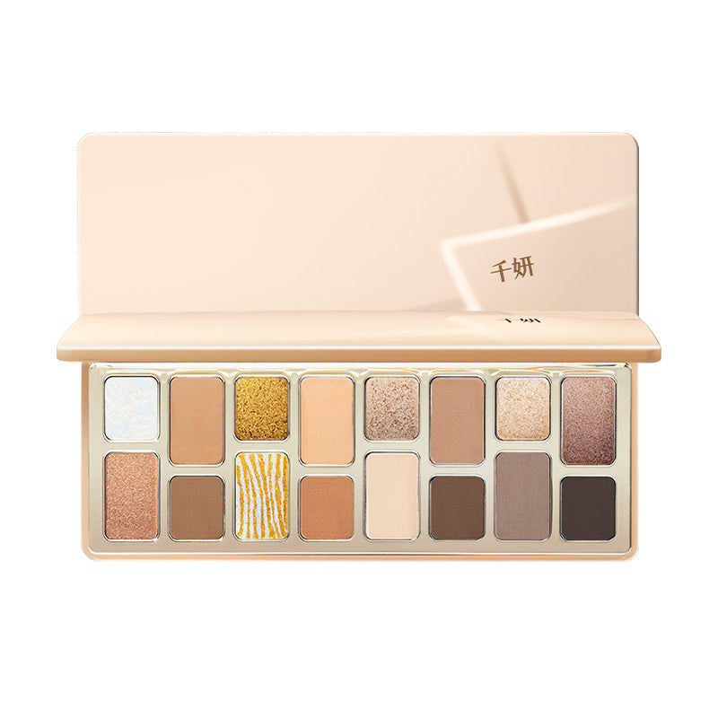 chéeryep 16-Color Natural Star Eye Shadow Palette - 11#Nature