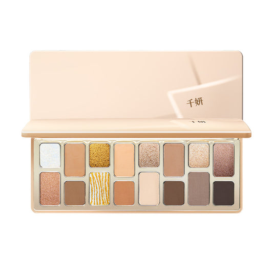 chéeryep 16-Color Natural Star Eye Shadow Palette - 11#Nature