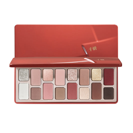 chéeryep 16-Color Natural Star Eye Shadow Palette - 12#Admiring