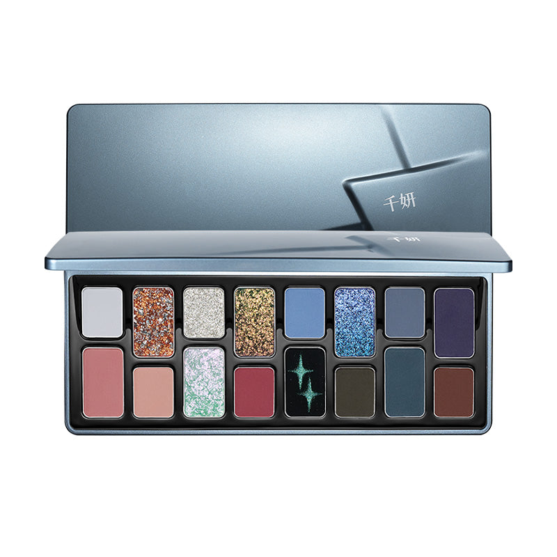 chéeryep x @freya86_ff 16-Color Natural Star Eye Shadow Palette